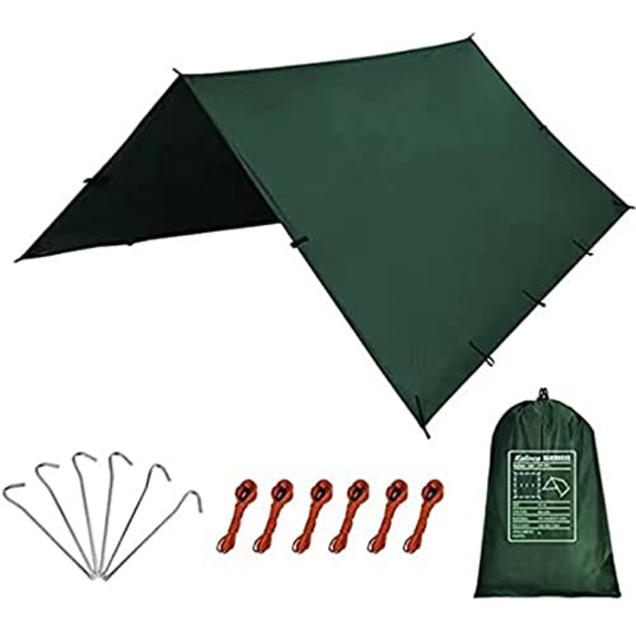 Hammock Rain Tarp - Waterproof Camping Tarp Tent Hammock Rain