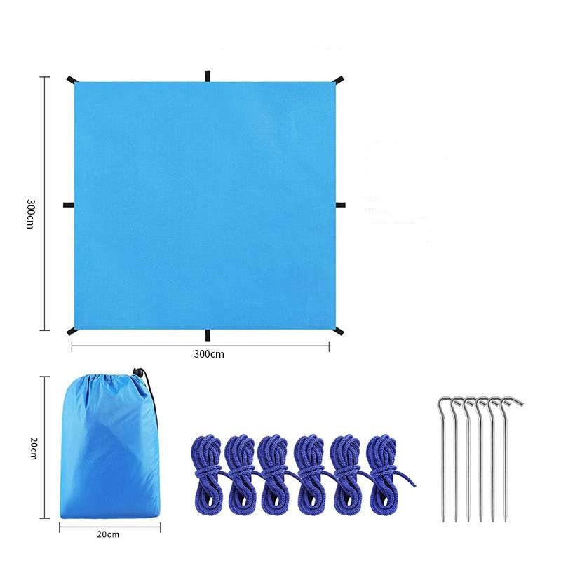 3x3 3x4 3x5m Camping Canopy Ou - Hammock Rain Tarp ulasan dan harga