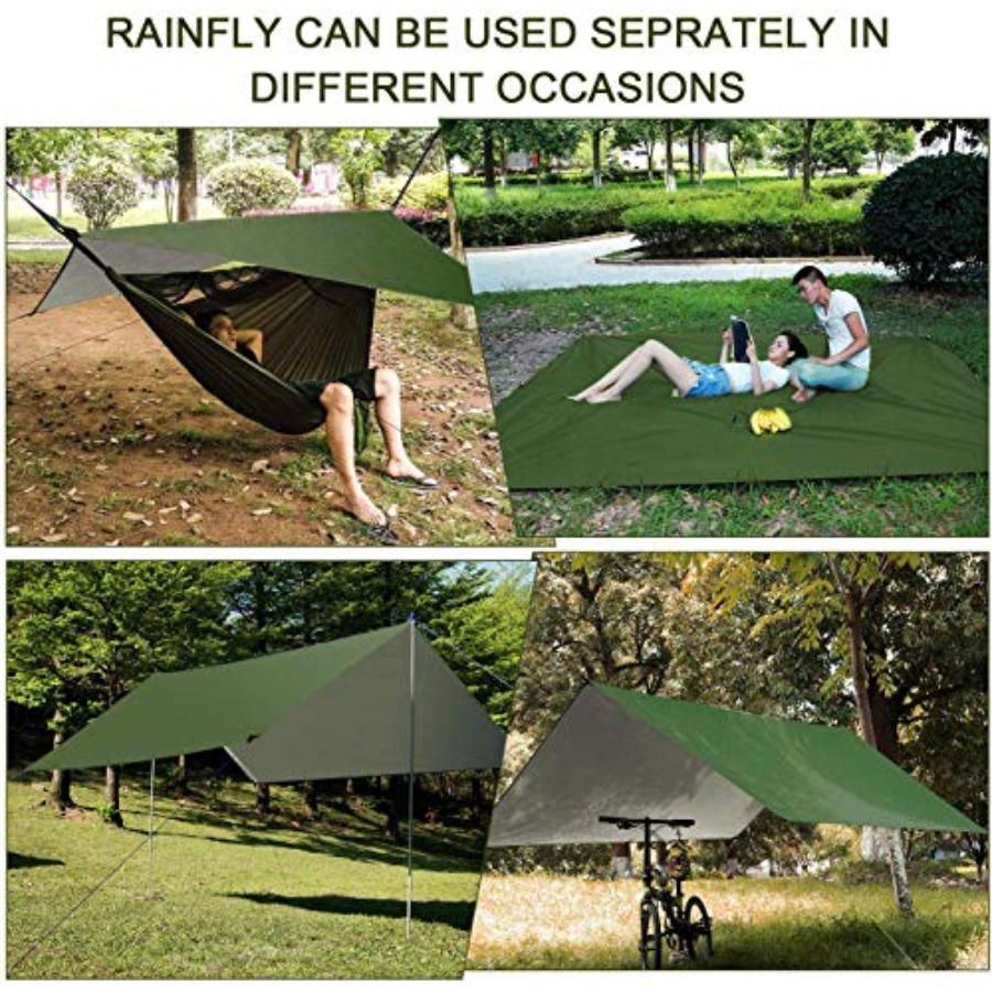 Camping Hammock with Rain Fly  - Hammock Rain Tarp ulasan dan harga