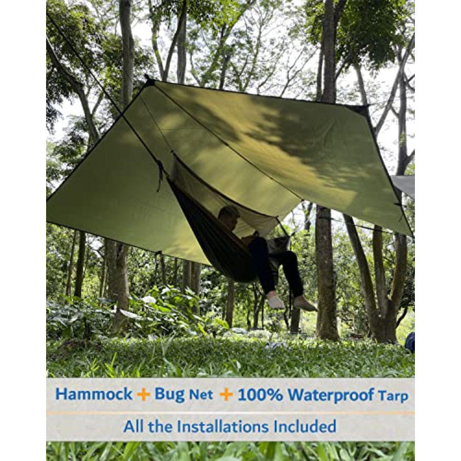 Camping hammock with rain fly  - Hammock Rain Tarp ulasan dan harga