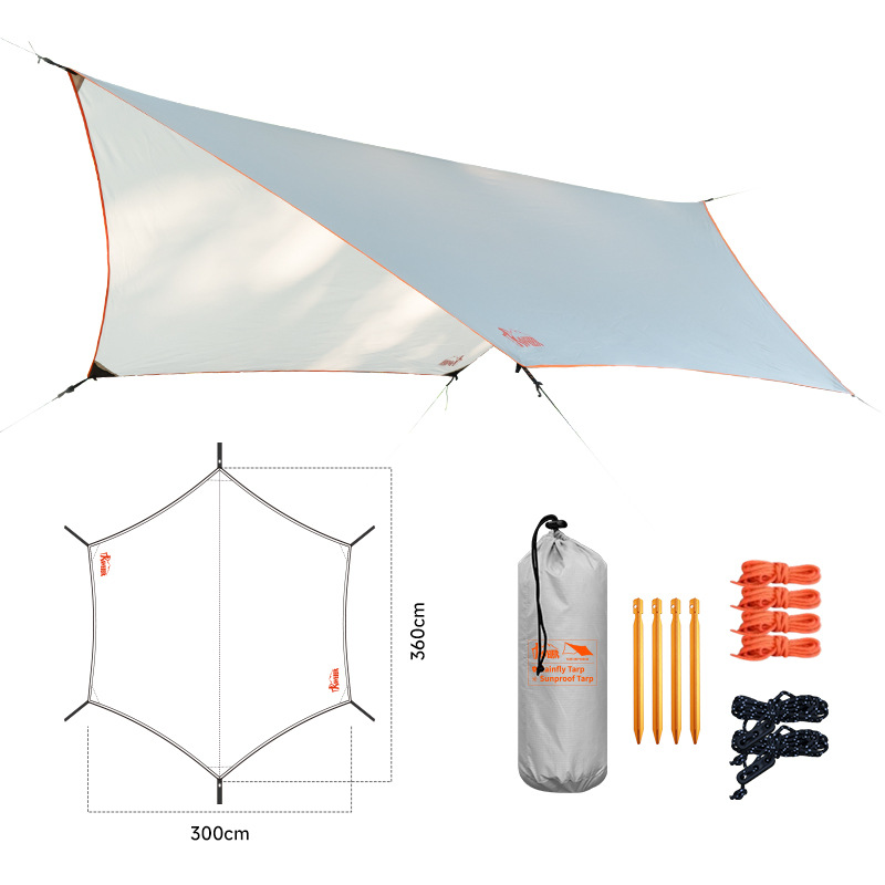 Sunshade canopy tent, sun-proo - Hammock Rain Tarp ulasan dan harga