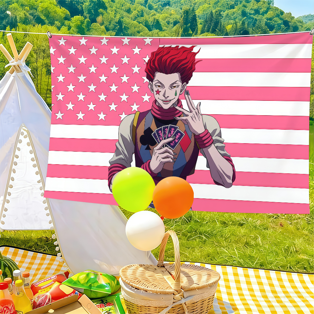 Adventure anime H-Hunter flag  - Outdoor Adventure Club ulasan dan harga