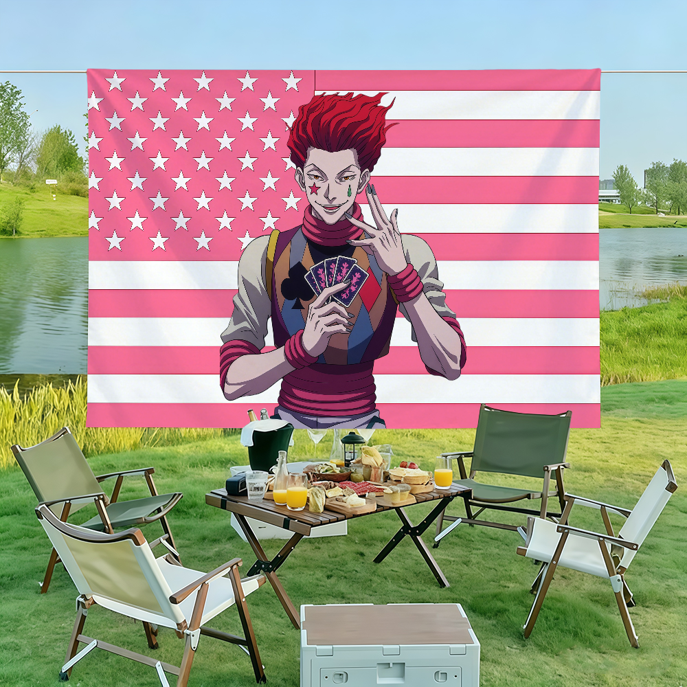 Adventure anime H-Hunter flag  - Outdoor Adventure Club ulasan dan harga
