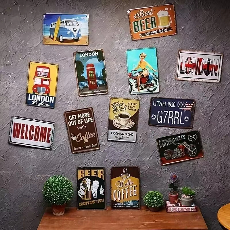 Camping Family Tin Sign, Fishi - Outdoor Adventure Club ulasan dan harga
