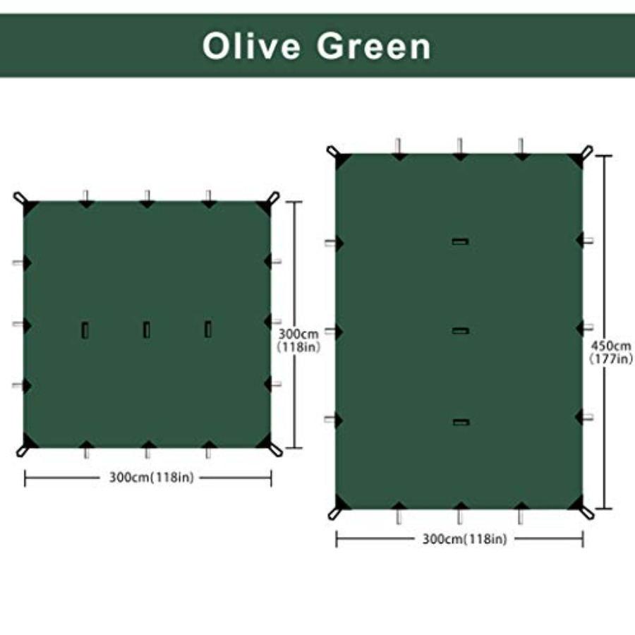 Waterproof Camping Tarp Tent H - Hammock Rain Tarp ulasan dan harga