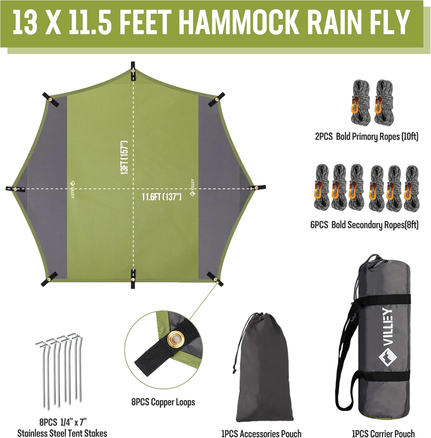 Camping Tarps for Tents, Water - Hammock Rain Tarp ulasan dan harga