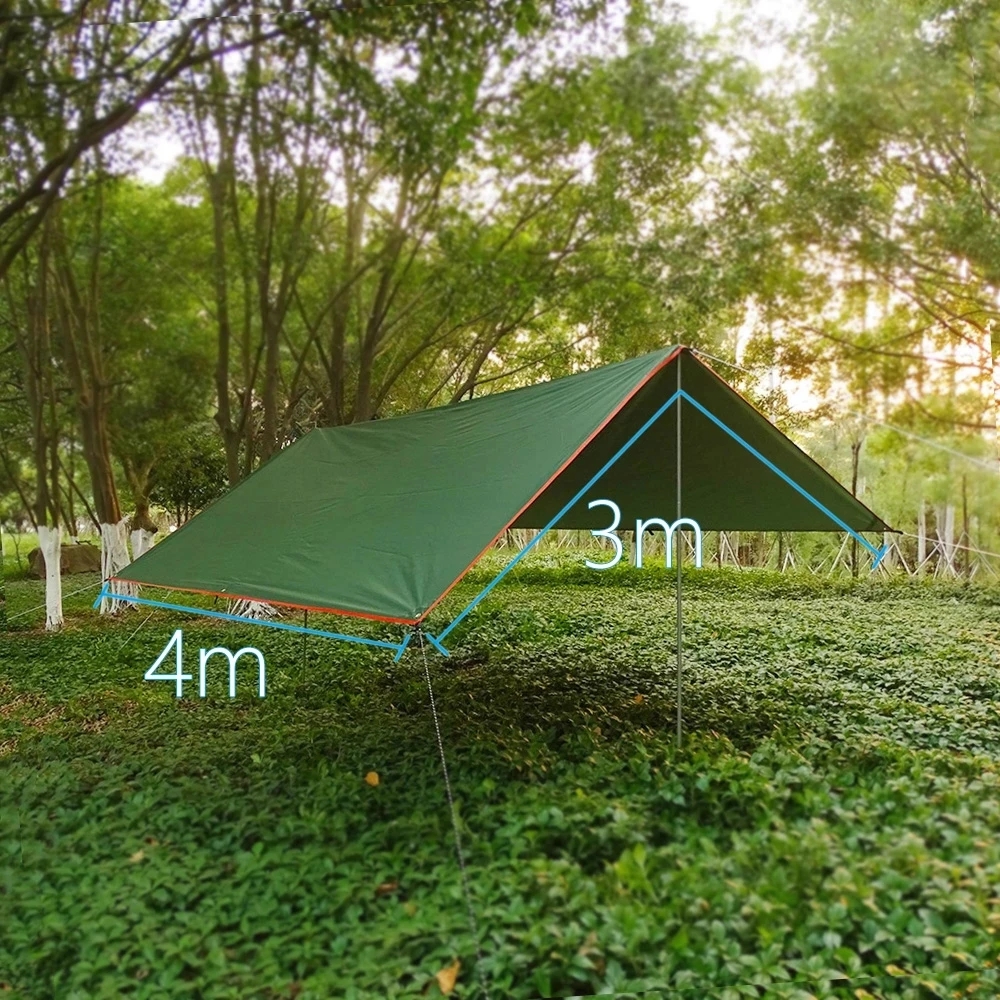 4x3m 3x3m Awning Waterproof Ta - Hammock Rain Tarp ulasan dan harga