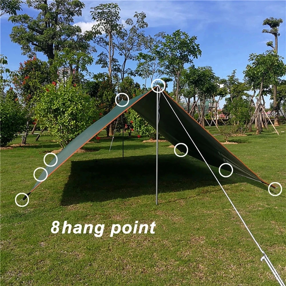 4x3m 3x3m Awning Waterproof Ta - Hammock Rain Tarp ulasan dan harga