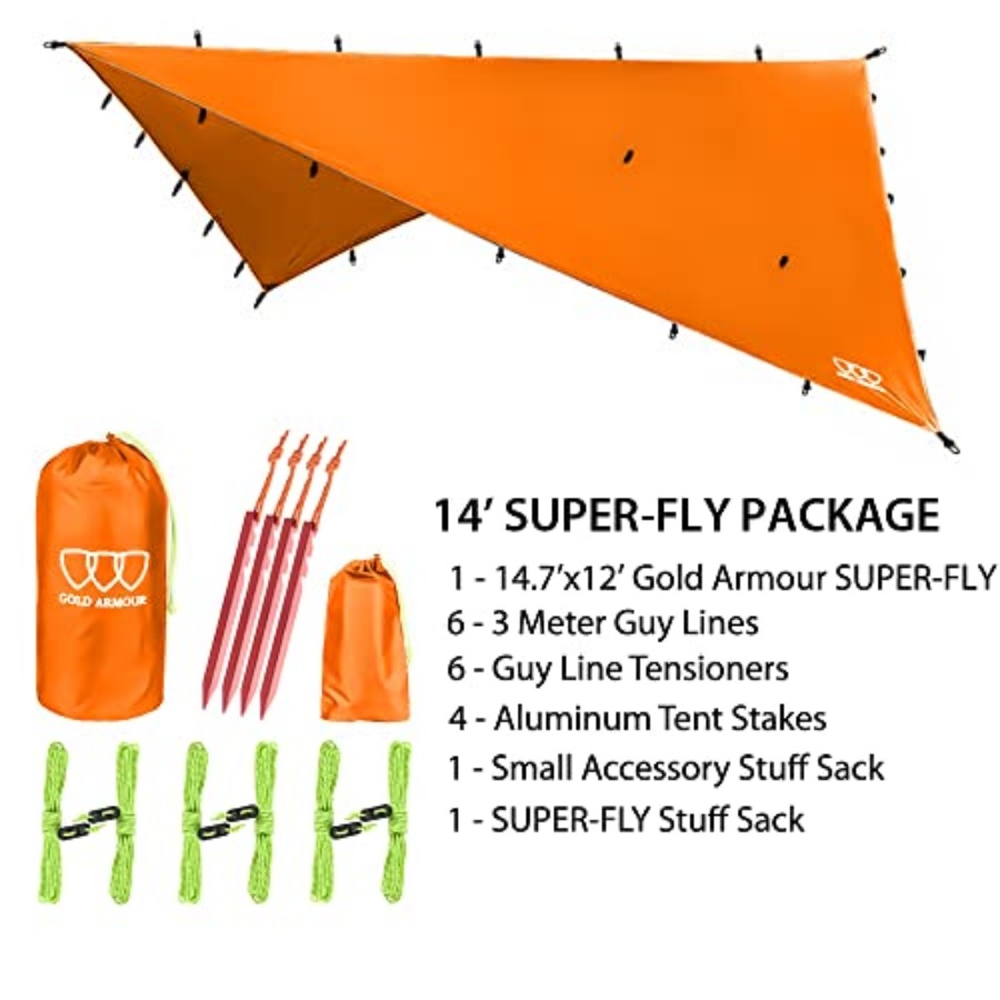 Rainfly Tarp Hammock, Premium  - Hammock Rain Tarp ulasan dan harga