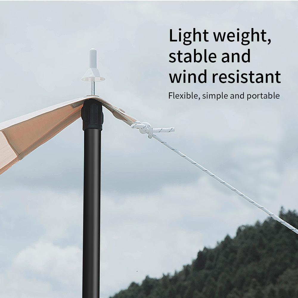 Tent Poles Portable Lightweigh - Hammock Rain Tarp ulasan dan harga