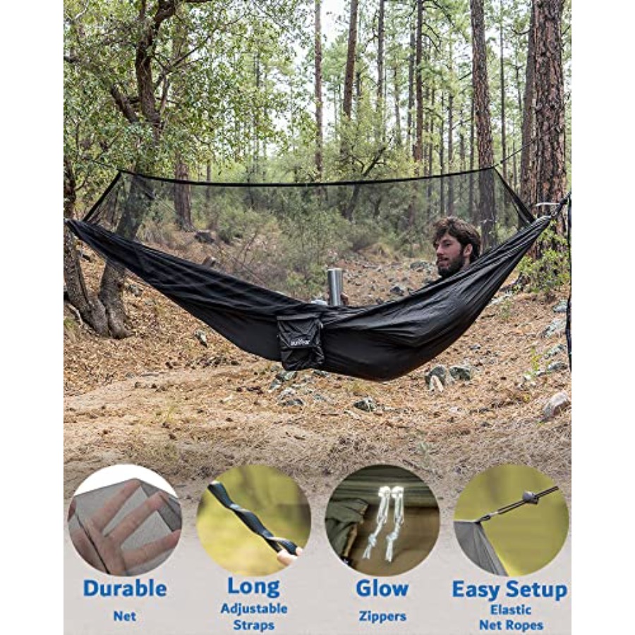 Hammock Camping with Rain Fly  - Hammock Rain Tarp ulasan dan harga